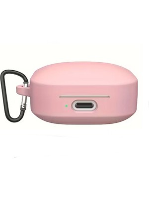 Adige  Xiaomi Redmi Buds 6 Play Uyumlu Kılıf Silikon Pembe