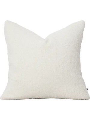 Penelope Vela Kırlent Kılıfı 45X45 cm Ekru