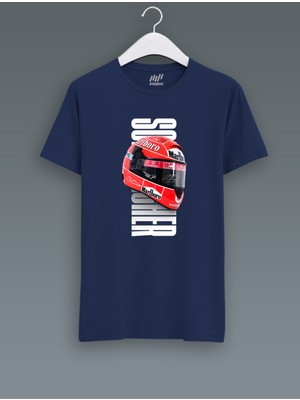 FNBX Schumacher Imzalı Kask T-Shirt