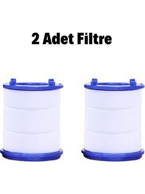 YMV 2 Adet Pas Kireç Tortu Engellleyici Arındırıcı Musluk Batarya Yedek Arıtma Filtresi