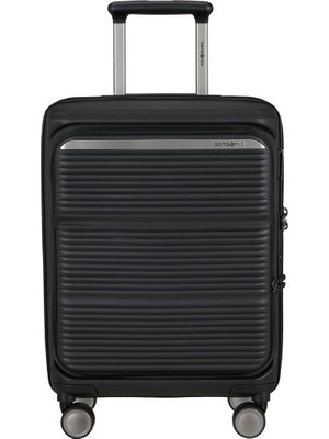 Samsonite Paralux Siyah 55/20 Kabin Boy Sert Valiz