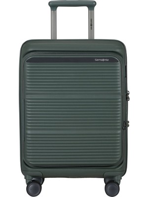 Samsonite Paralux Yeşil 55/20 Kabin Boy Sert Valiz
