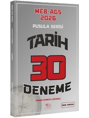 Cba Akademi 2026 Meb-Ags Tarihin Pusulası 30 Deneme Çözümlü - Ismail Adıgüzel Cba Akademi
