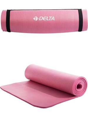 Delta Pilates Minderi Yoga Matı 10MM Pembe Tnf 872
