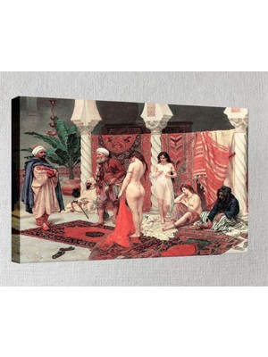 Hd Baskı Kanvas Tablo - Nü Resimler- NU06 Hd Dijital Baskı Yatay Kanvas Tablo 31221