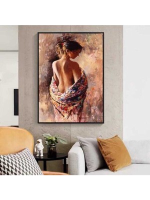 Dekoratif Butterfly Beauty Hd Baskı Kanvas Tablo Hd Dijital Baskı Dikey Kanvas TABLO512521