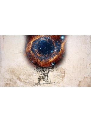 GülsenArt Power Hd Dijital Baskı Yatay Kanvas Tablo Oturma Odası Ofis Antre Işyeri Dekoru