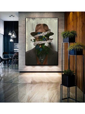 Dekoratif Soyut Sanat Ahşap Hd Baskı Kanvas Tablo Hd Dijital Baskı Dikey Kanvas Tablo 6t1