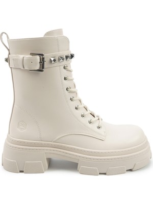 Lumberjack Manoın 5pr Kırık Beyaz Kadın Postal