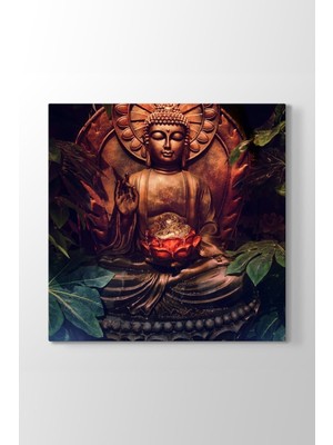 Budanın Gözleri Tablo Hd Dijital Baskı Kare Kanvas Tablo 28935