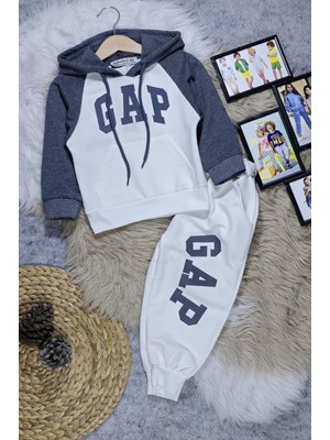 Erkek Çocuk Eşofman Takımı %100 Pamuk Kapüşonlu