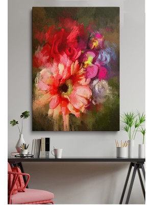 Kanvas Duvar Tablosu Tekli Hd Dijital Baskı Dikey Canvas Tablo HP146 Oturma Odası Dekoru
