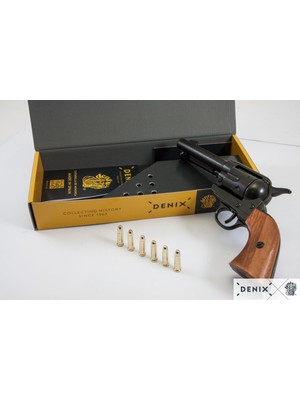 Denix Usa 1873 Colt Peacemaker Revolver Koleksiyon Obje 29CM