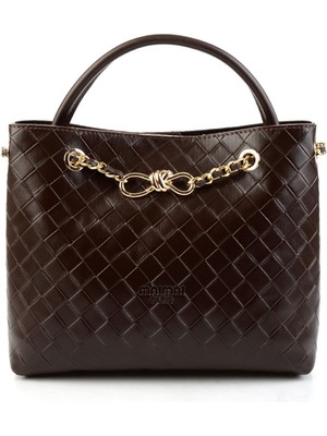 Bambi Kahve  Kadın El Çantası C06672190110