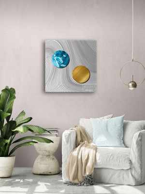 Modern Soyut Dekoratif Hd Baskı Kanvas Tablo Hd Dijital Baskı Kare Kanvas Tablo 421