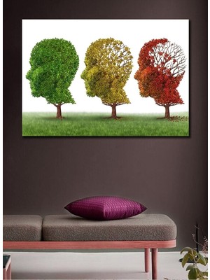 Insan Evrimi,pedagog,psikolog, Psikoterapi ve Psikiyatri Merkezi Hd Dijital Baskı Kanvas Tablosu