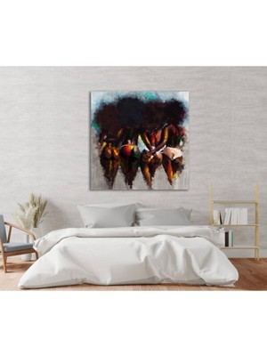 Dekoratif Women Of Colorful Hd Baskı Kanvas Tablo Hd Dijital Baskı Kare Kanvas Tablo 632