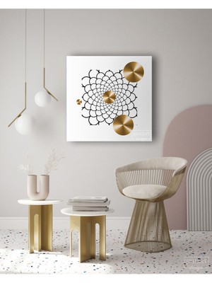 Modern Sanatsal Soyut Dekoratif Hd Baskı Kanvas Tablo Hd Dijital Baskı Kare Kanvas Tablo