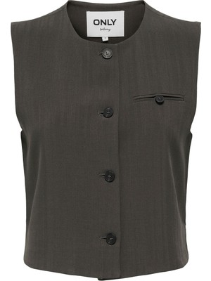 Only Onlmateo Lıfe S/l Strıpe Vest cc Tlr Kadın Siyah Yelek - 15351087