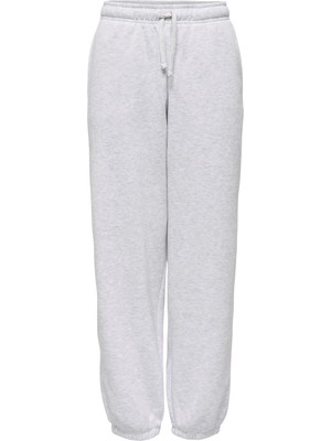 Only Onlbest Lıfe Cuff Pant Swt Noos Kadın Gray Eşofman Altı - 15357504