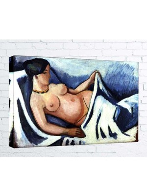 Hd Baskı Kanvas Tablo - Nü Resimler- NU47 Hd Dijital Baskı Yatay Kanvas Tablo Dekoratif