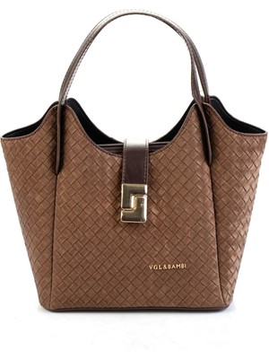 Bambi Kahve  Kadın Omuz Çantası C06636700071