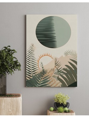 Modern Ev Ofis Dekorasyonu Hd Dijital Dikey Baskı Kanvas Tablo