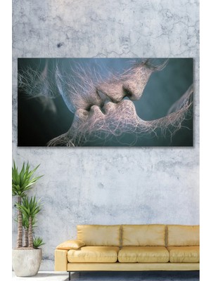 Dev Boyut Sürreal Duvar Hd Baskı Kanvas Tablo Hd Dijital Baskı Yatay Panoramik Kanvas Tablo 851