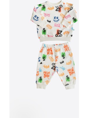 Kitikate Organik Carles 2'li Takım Bebek Boy Çok Renkli