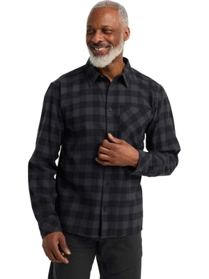 Jack Wolfskin Lite Flannel Shirt Erkek  Gömlek