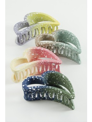 Fantastik Store Kalp Renkli Mandal Toka 9 cm