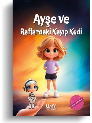 UMY Yayınları Ayşe ve Raflardaki Kayıp Kedi - Kaybolan Şeyler Ajansı - Çocuk Kitabı