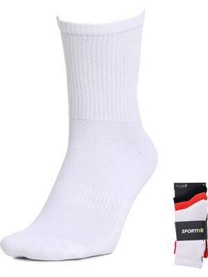 Sportive Vistoso Unisex Çok Renkli Günlük Stil Çorap 24KA05-RNK2