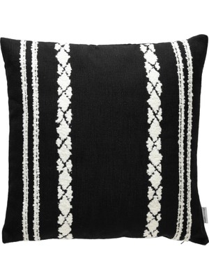 Mudo Home AVA FANCY KIRLENT SİYAH 50X50