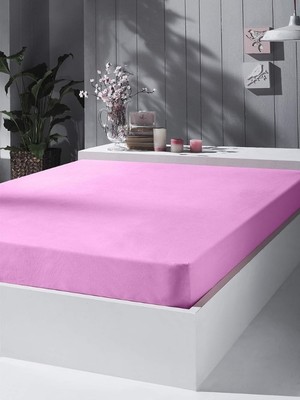 My Shopping 100X200 Lastikli Fitted Çarşaf %100 Pamuk Penye