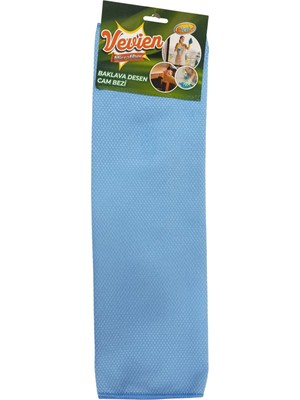 Microfiber 50X70 cm Baklava Desen Cam Temizlik Bezi