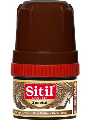 4 Adet   Sitil Ayakkabı Boyası Krem 60 G Koyu Kahve