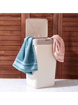 Matmel Mono Çamaşır Sepeti - Bej - 40 Lt