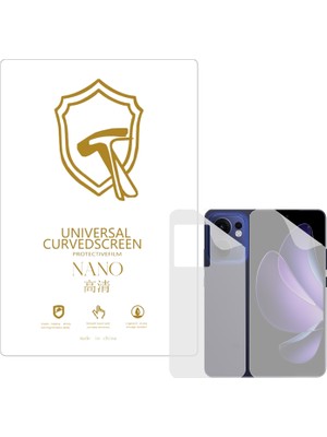 Microcase Oppo Reno 13F 5g ile Uyumlu Full Tpu Ön Arka Nano Koruma- EKM103