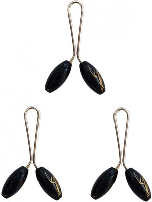 MiraLive 3 Adet Tesettür Eşarp ve Şal Klipsi Siyah