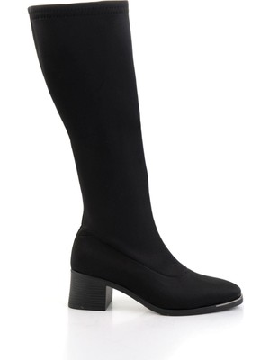 Bambi Siyah  Kadın Çizme K03763079417