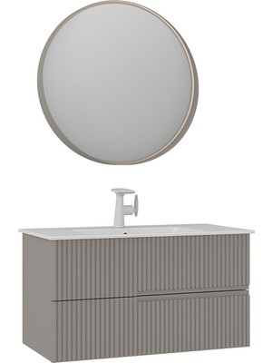 Orka Banyo Moonlight 90 cm Banyo Dolabı Takımı