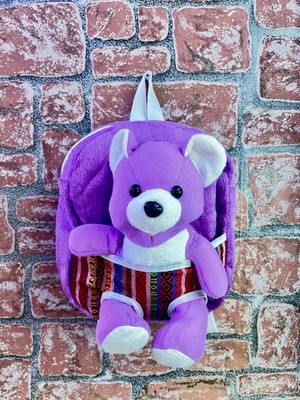 Doğan Hediyelik Peluş Çocuk Sırt Çantası - Labubu Hello Kitty Kuromi Stitch Mickey Mouse Bugs Bunny Çanta