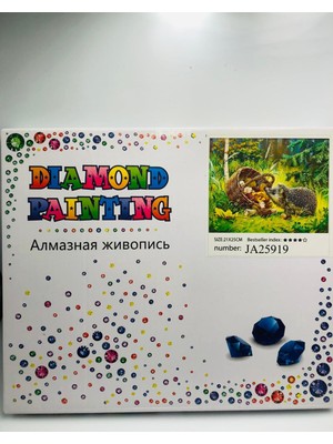 Duck Hoby 21X25 Çocuklar Için Boncuklu Taşlı Mozaik Elmas Boyama Goblen Pano Tablo Resim Boncuk Puzzle Diamond Painting