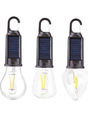 2 Adet  Panther Solar Kamp Lamba PT-331