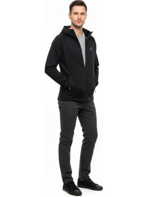 Gamp Çelik Örme Kumaş Tam Fermuarlı Hırka