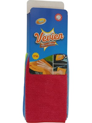 Microfiber Oto Yıkama Temizleme Oto Kurulama Bezi | 3'lü 32X32 cm