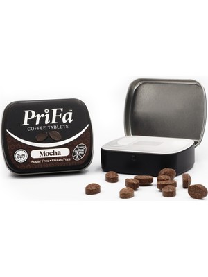 PriFa Mocha Kahve Tableti – Her Zaman, Her Yerde Su Gerektirmeyen Taşınabilir Kahve Deneyimi