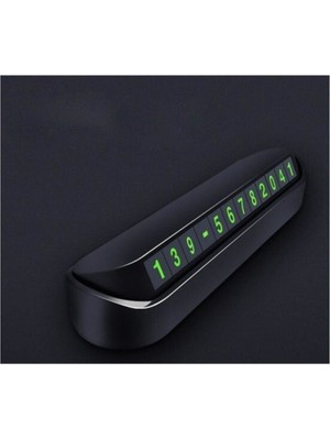 Mikasso Araç Içi Park Telefon Numarası Fosforlu Numaratör Araç Numaratörü Tr