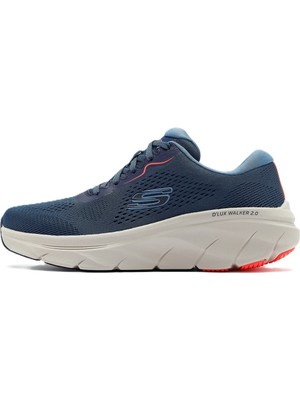 Skechers D'lux Walker 2.0-Swave Memory Foam Mens Sneaker Hafızalı Taban Erkek Günlük Spor Ayakkabı Mavi